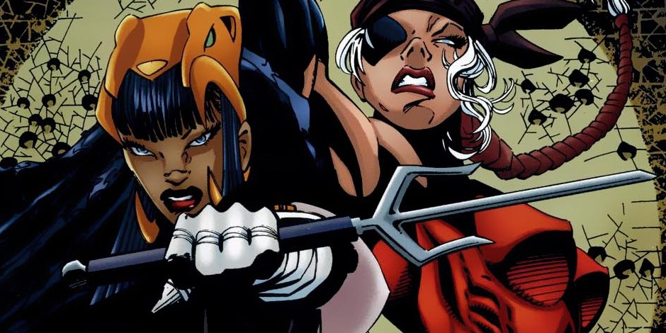 8. Quando è diventato donna ed era mescolato con Deathstroke