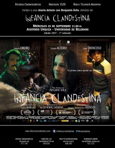 infancia clandestina poster