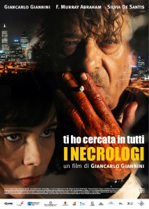 ti ho cercata in tutti i necrologi poster