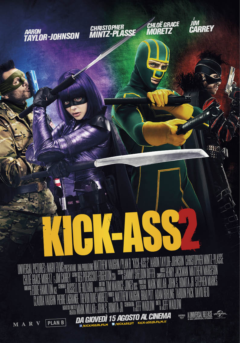 Kick Ass 2 poster italiano