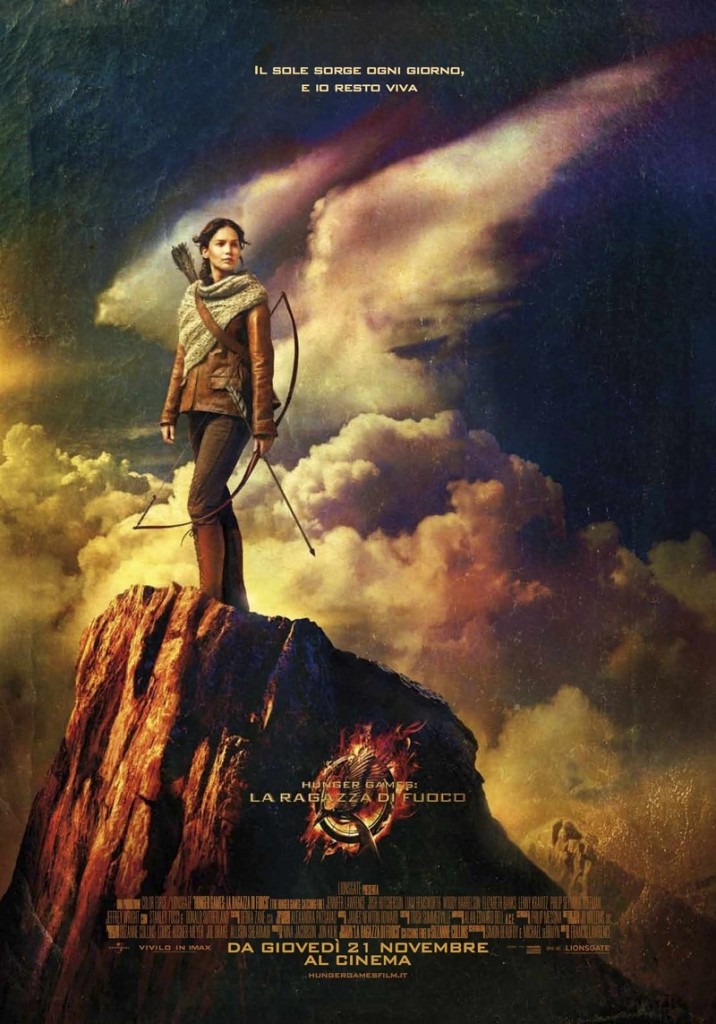 The Hunger Games la ragazza di fuoco poster italiano