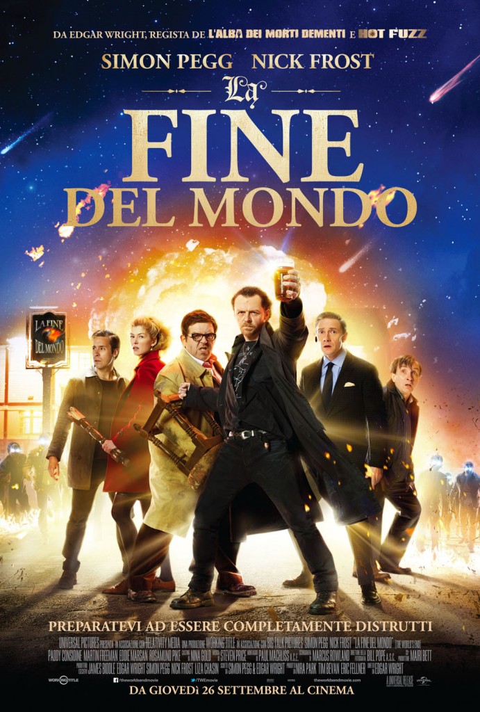 la fine del mondo poster italiano