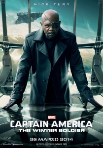 Captain America The Winter Soldier character poster Fury