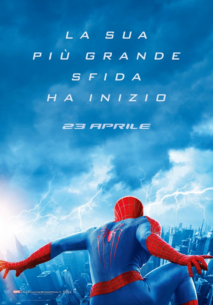 the amazing spider-man 2 teaser poster ITA