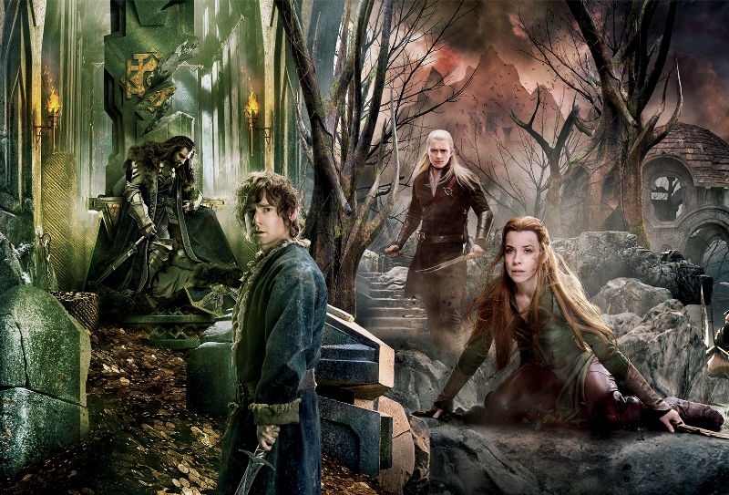 Lo Hobbit la Battaglia delle Cinque Armate maxi banner - Copia