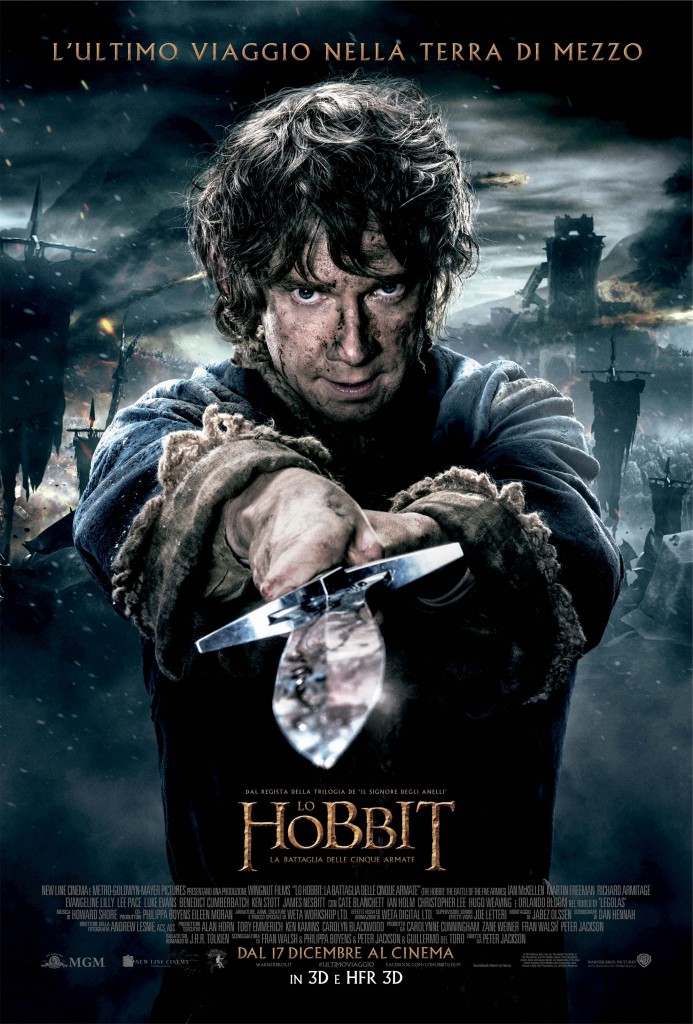 Lo hobbit la battaglia delle cinque armate-poster