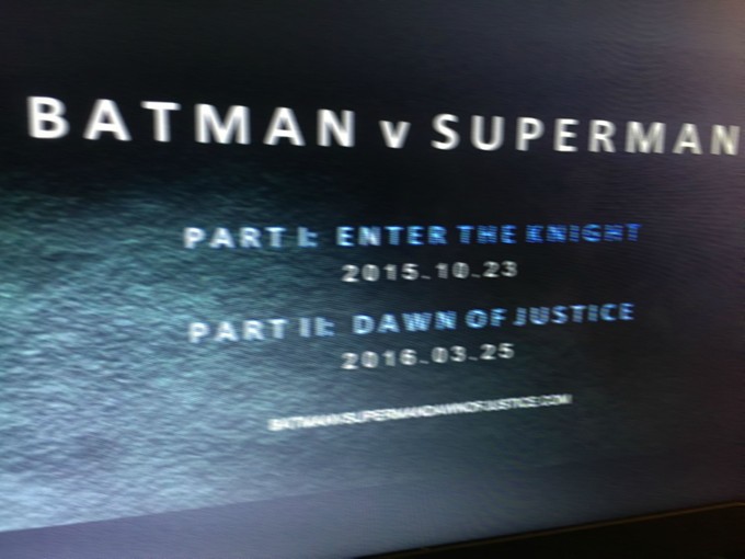Batman v Superman Dawn of Justice