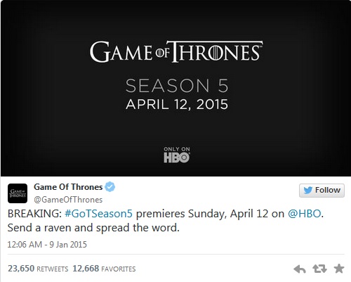Game of Thrones 5