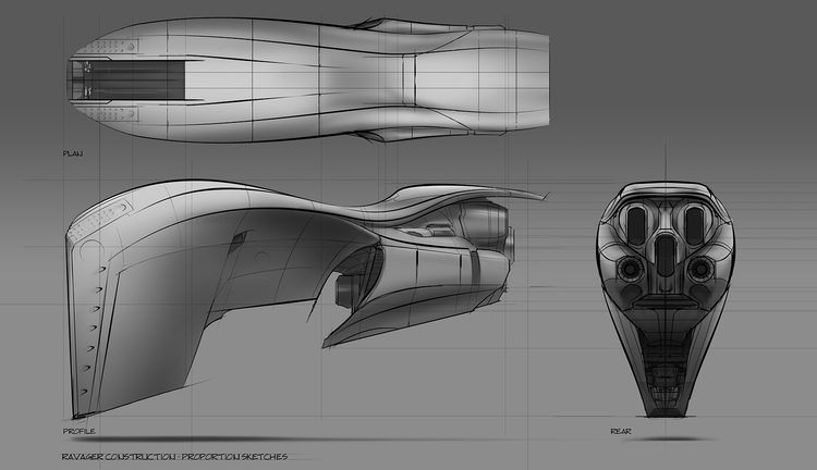 concept art guardiani della galassia 3