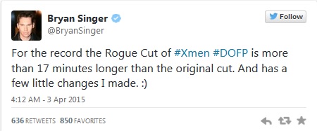 X-men giorni di un futuro passato Rogue Cut