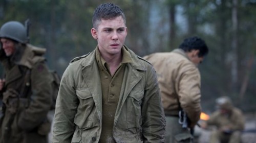 Logan Lerman in Fury