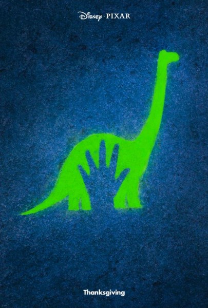 Il poster ufficiale di The Good Dinosaur