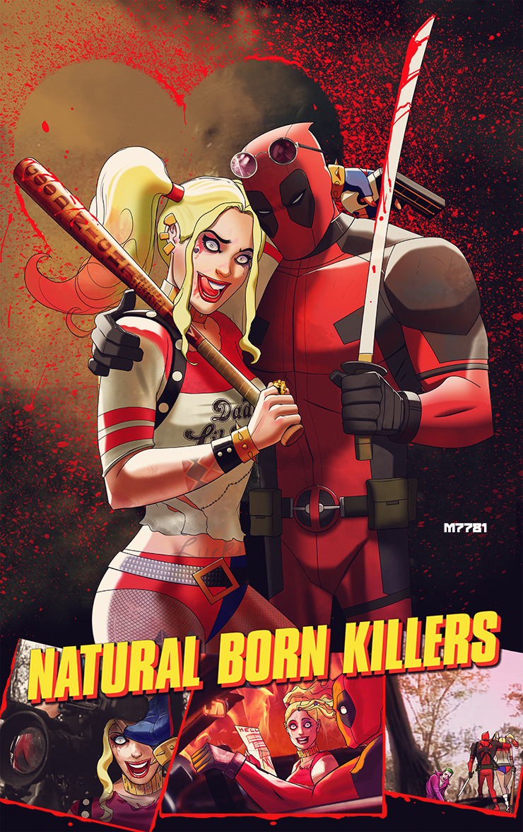 deadpool harley quinn