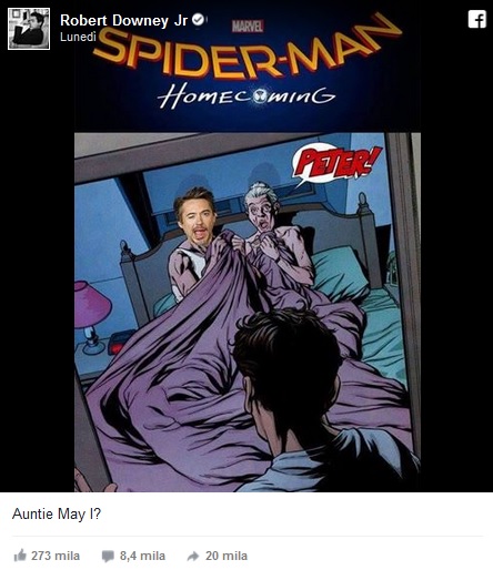 Spider-Man Homecoming tony stark