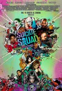 Suicide Squad poster italiano