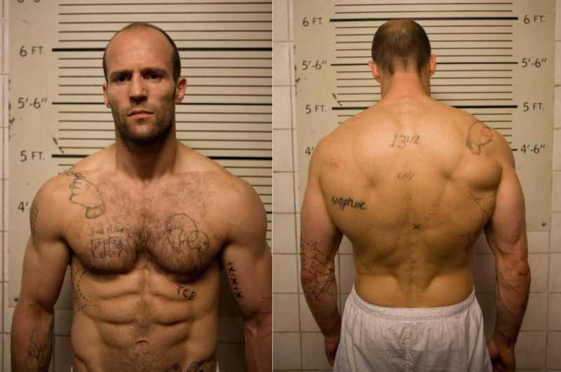 Jason Statham fisico