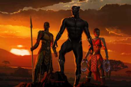 black panther immagine