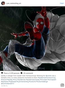 spider-man paracadute