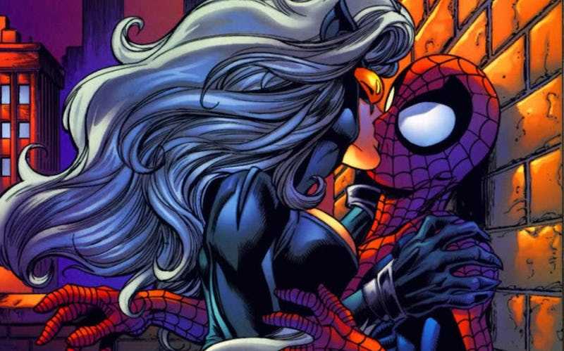 Spider-Man With Black Cat