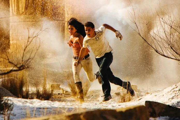 Shia LaBeouf e Megan Fox in Transformers - La vendetta del caduto (2009)