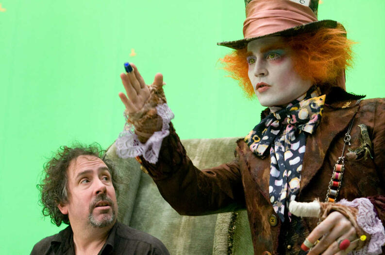 tim burton Alice nel paese delle meraviglie