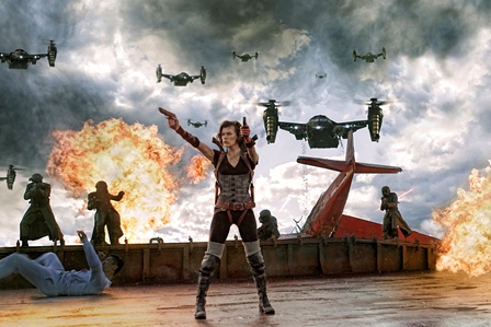 Resident Evil Retribution: sette nuove immagini
