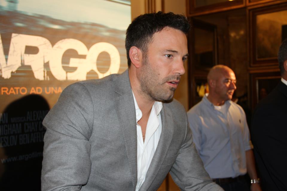 Ben Affleck Roma ARGO conferenza stampa roma