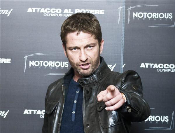 Gerard Butler a Roma