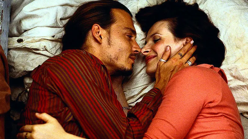 Chocolat Juliette Binoche Johnny Depp