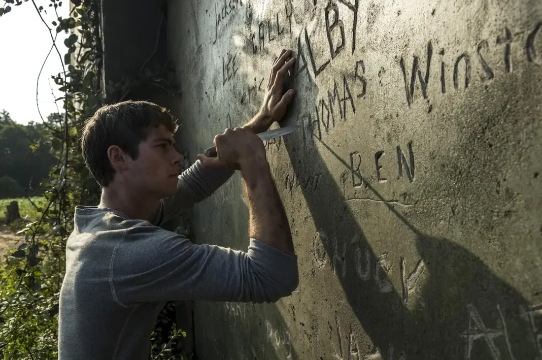 Dylan O'Brien in Maze Runner - Il labirinto (2014)