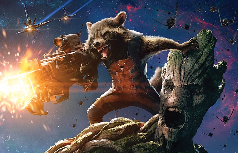 Rocket e Groot Guardiani della Galassia