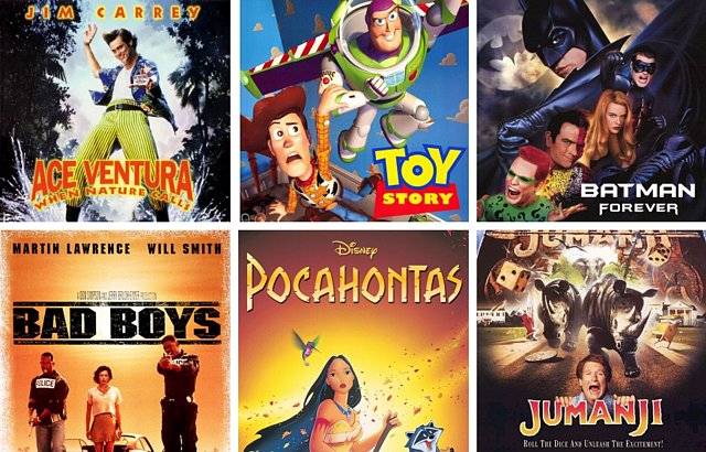20 film che compiono 20 anni nel 2015
