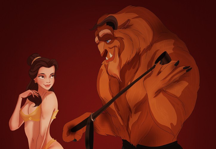 Le coppie Disney in Cinquanta sfumature di grigio
