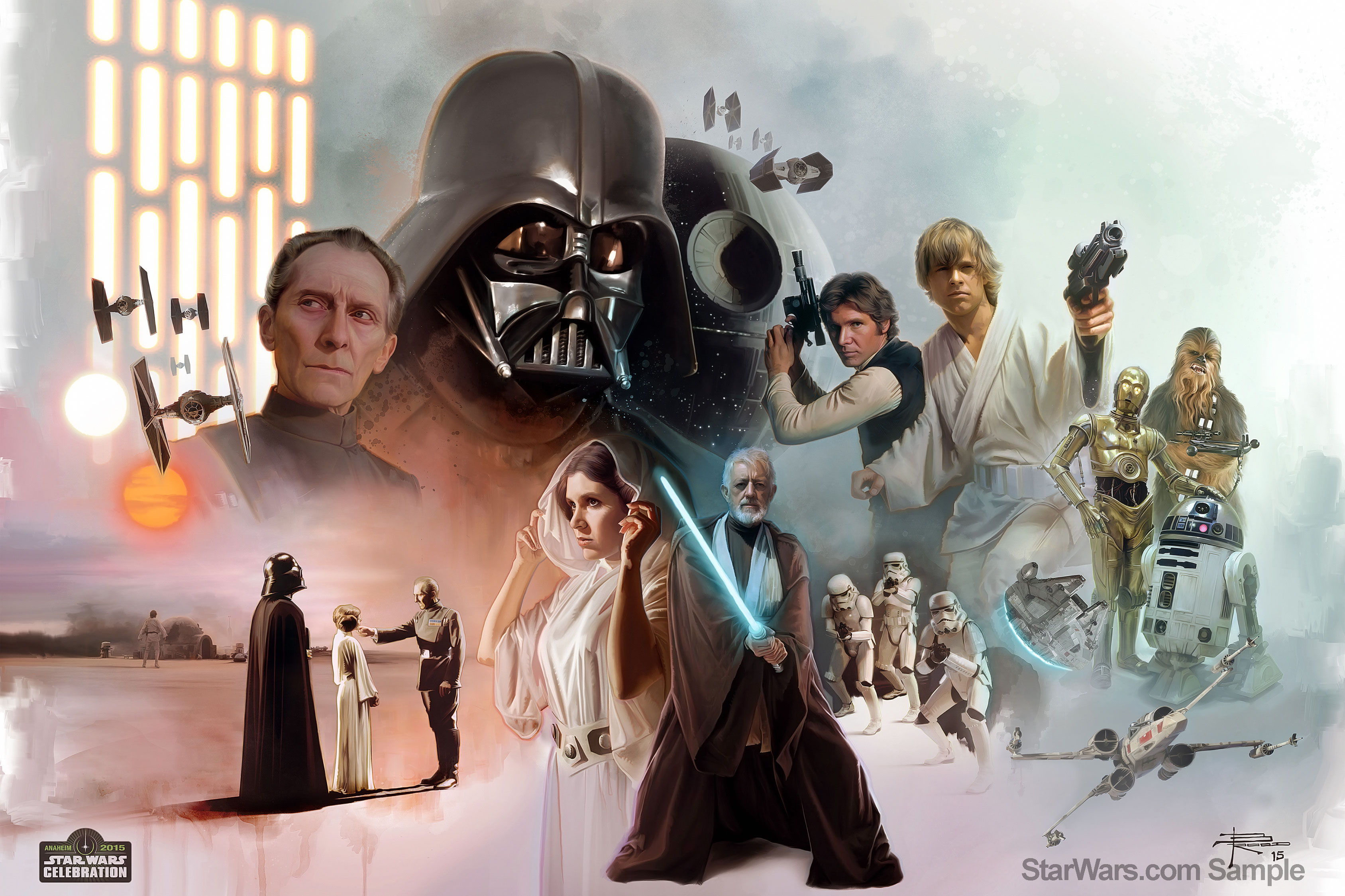 Star Wars Celebration: 32 opere d’arte dedicate alla saga [Foto]