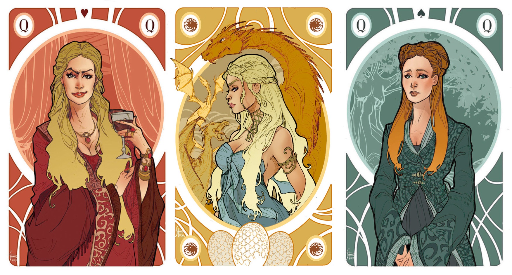 Game of Thrones: i protagonisti diventano… carte da poker!