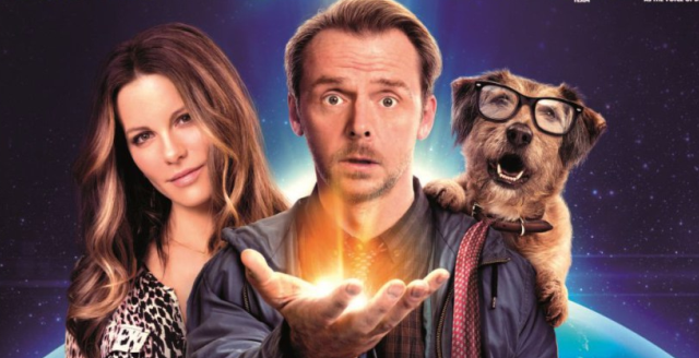 Absolutely Anything: poster del film con Simon Pegg