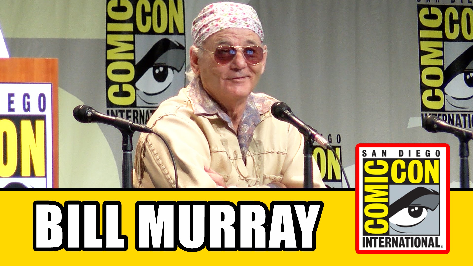 Bill Murray: il delirio del panel al Comic Con 2015 [Video]