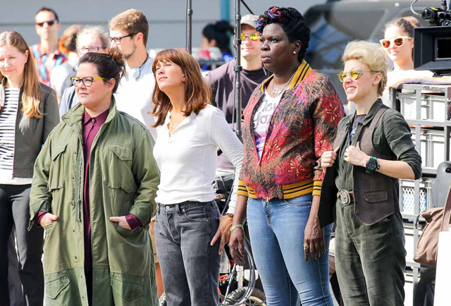 Ghostbusters: foto dall’ultimo giorno di riprese