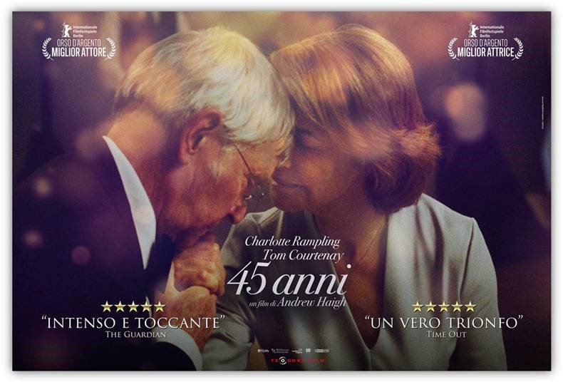 45 Anni: il trailer del film con Charlotte Rampling e Tom Courtenay