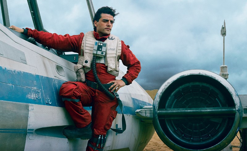 Star Wars il Risveglio della Forza: Poe Dameron nella scena eliminata Star Wars il Risveglio della Forza: Poe Dameron nella scena eliminata