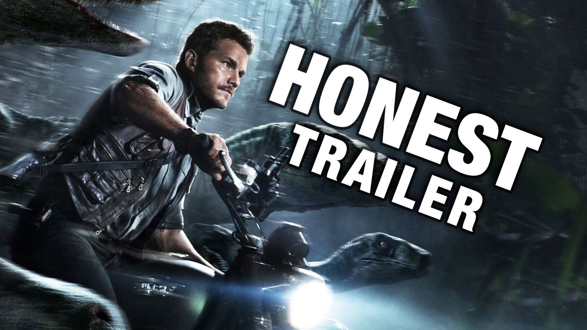 Jurassic World: l’Honest Trailer del film con Chris Pratt