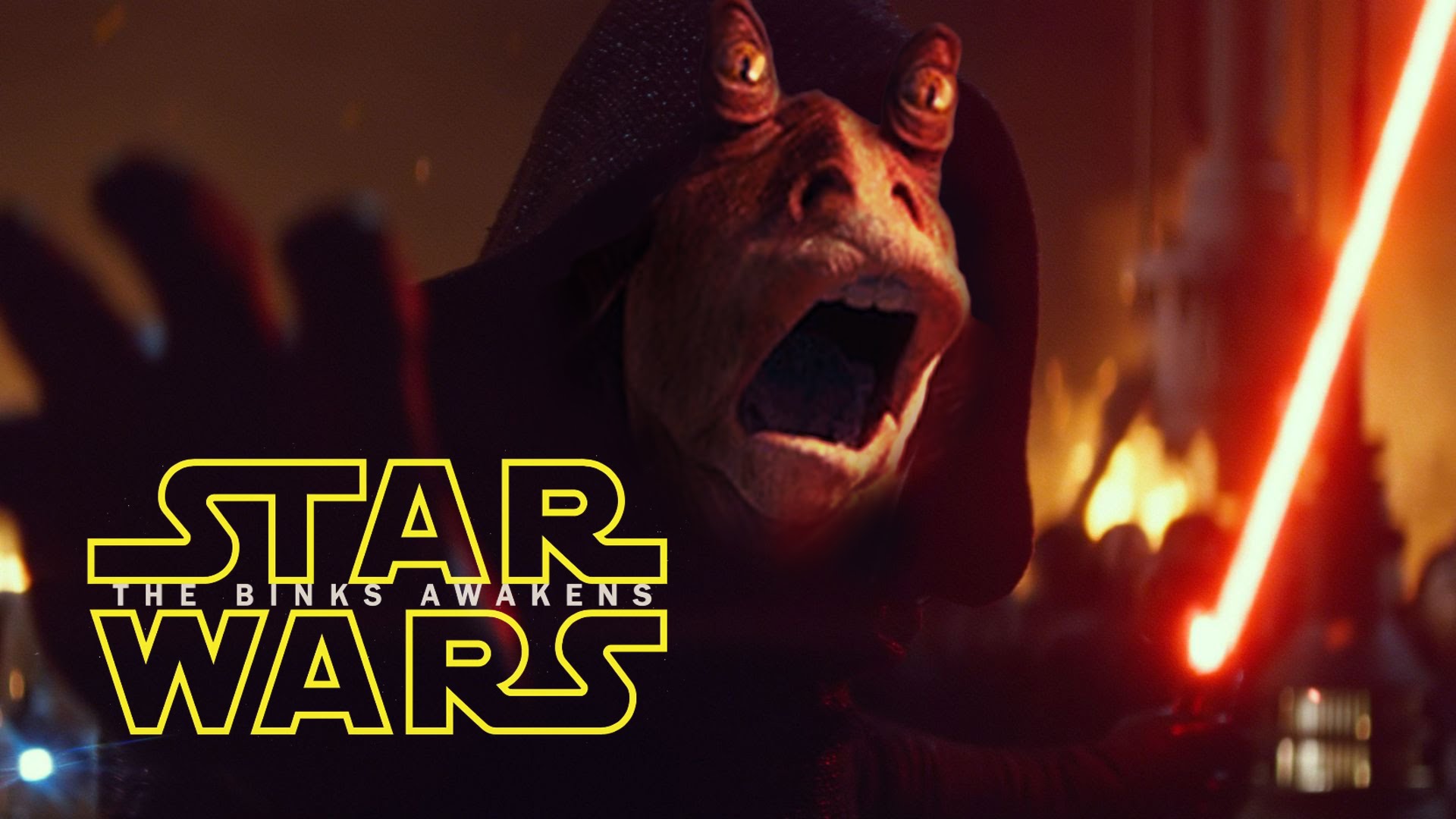 Star Wars The Binks Awakens: Jar Jar Binks di forza nel trailer!