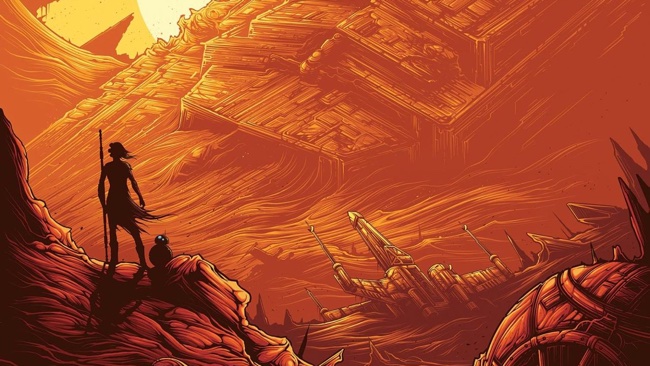 AMC pubblica il primo poster esclusivo di Star Wars: Il Risveglio della Forza