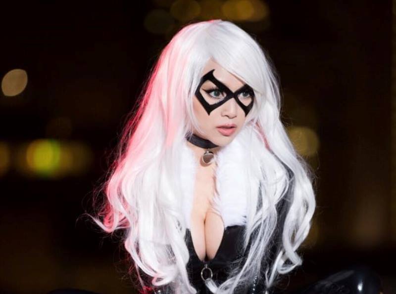 Cosplay: Vampy Bite Me è la Gatta Nera [foto]