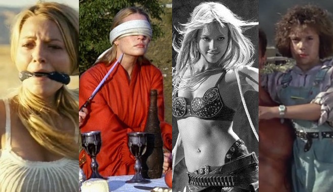 Donzelle in difficoltà: le protagonista rapite al cinema