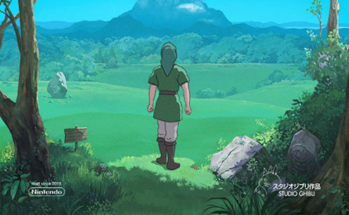 The Legend of Zelda: se fosse stato diretto da Hayao Miyazaki [Fan-Poster]