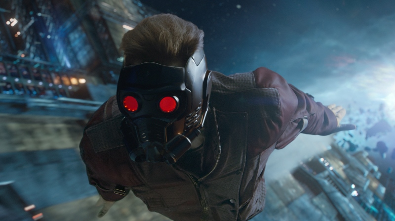 Guardians of the Galaxy: il concept originale della maschera di Star Lord