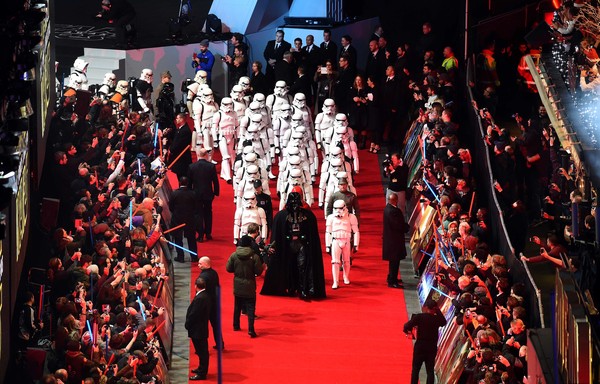 Star Wars Il Risveglio della Forza: foto della premiere europea