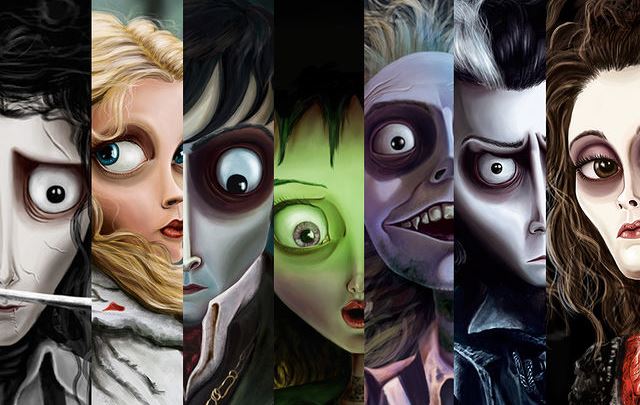 Fan Art: i protagonisti di Tim Burton diventano cartoni animati