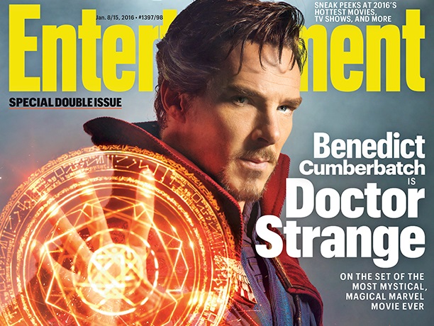 Doctor Strange: prima foto ufficiale di Benedict Cumberbatch su EW